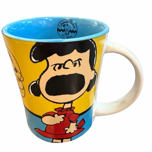 Celebrate Peanuts 60 Years Mug Set Snoopy Charlie Brown Lucy Linus (4) - Picture 4 of 11